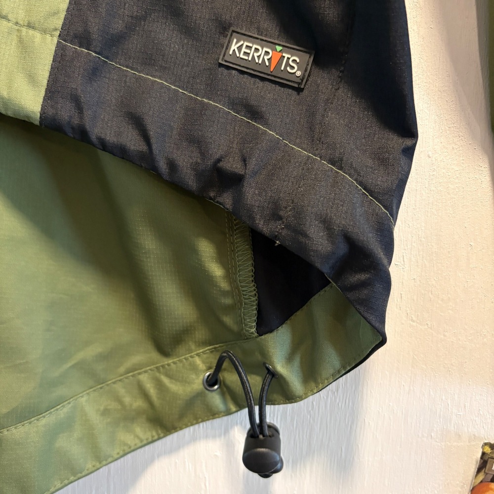 Kerrits Flying Change Jacket Large Green Black Equestrian Riding Windbreaker NEW - Picture 6 of 16